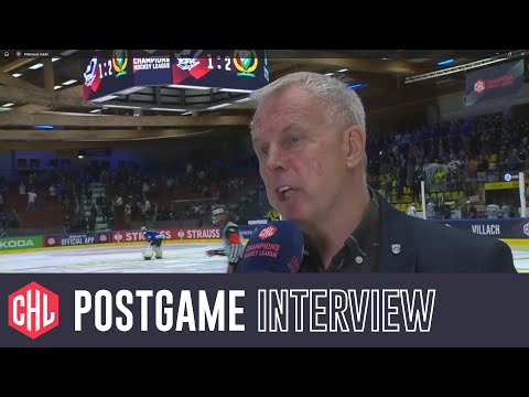 Postgame interviews: Villach SV – Färjestad Karlstad