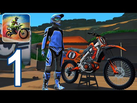 Mad Skills Motocross 3 - Gameplay Walkthrough Episode 1 (iOS, Android)