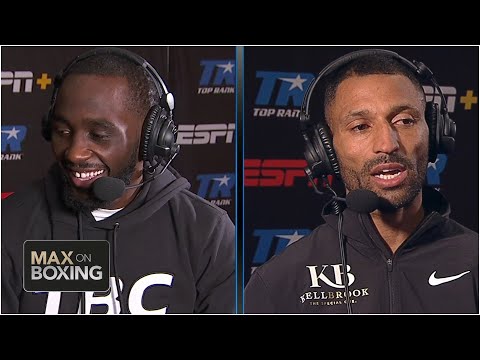 Crawford 與 Brook 賽前脣槍舌戰！Max on Boxing (Terence Crawford and Kell Brook trade war of words ahead of fight | Max on Boxing)