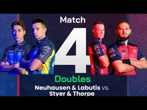 MATCH 4 | M.NEUHAUSEN & P.LABUTIS - B.THORPE & T.STYER | MOSCONI CUP 2025 | HIGHLIGHTS