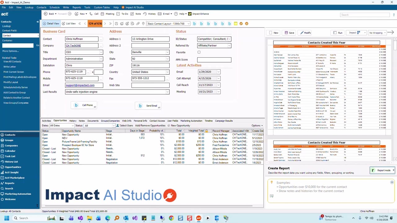 Impact AI Studio video preview