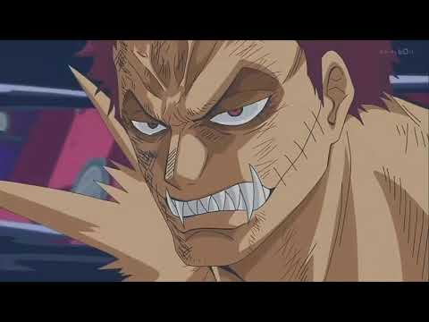 Luffy Snakeman Form vs  Katakuri   Episode 869   One Piece AMV
