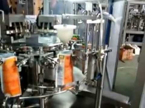 thick-liquid measuring and bag packing production line