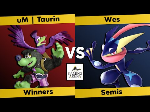 TCF Smash 4 Winners Semis - Taurin (Banjo & Kazooie) vs Wes (Greninja) - SSBU Tournament