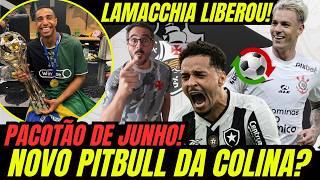 O LAMACCHIA LIBEROU! REFORÇOS DE PESO ENTRAM NA LISTA DE CONTRATAÇÕES DO VASCO PRA JUNHO!