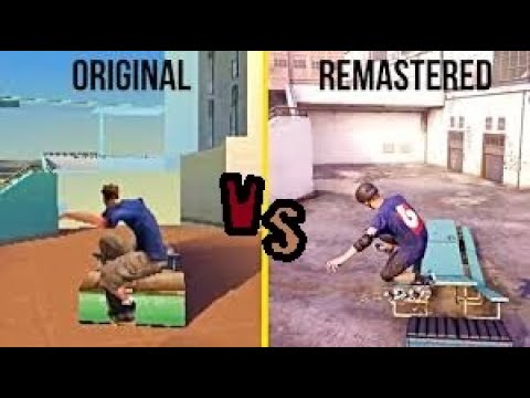 Tony Hawk's Pro Skater 1 and 2 Remaster Vs Original Graphics Comparison