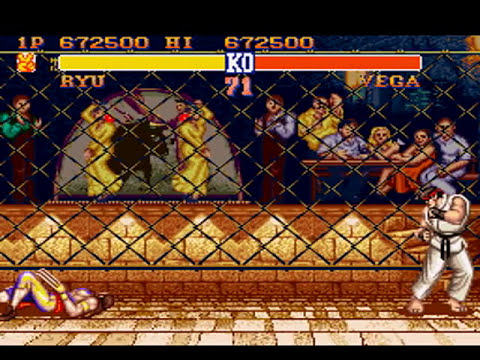 Street Fighter II - The World Warrior (SNES) - Ryu (Hardest)