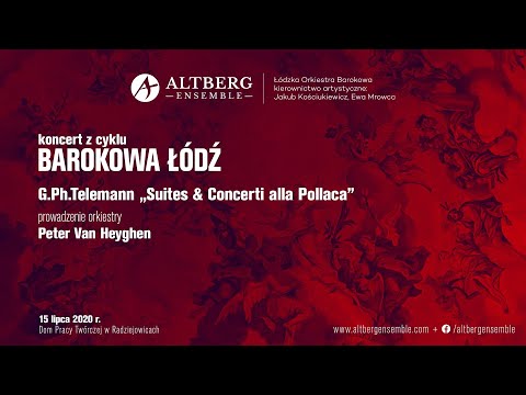 G.Ph.Telemann "Suites & Concerti alla Polacca"/ Altberg Ensemble/ Peter Van Heyghen