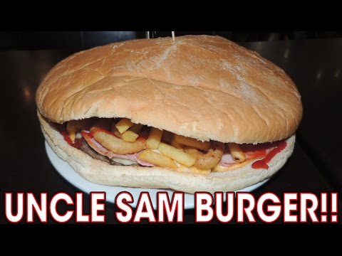 Uncle Sam's BURGER CHALLENGE in LIVERPOOL!!