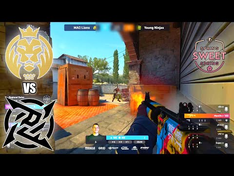 MAD Lions vs Young Ninjas - Spring Sweet Spring 1 | CSGO HIGHLIGHTS