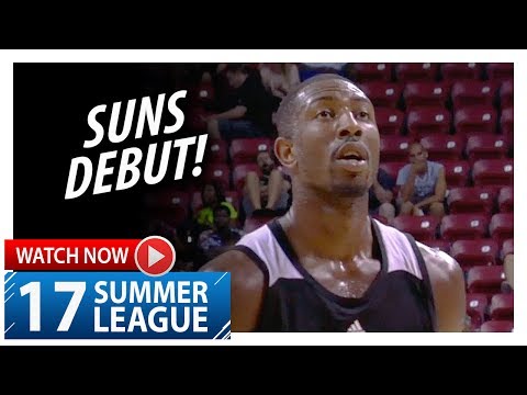 Davon Reed Full Suns Debut Highlights vs Kings (2017.07.07) Summer League - 17 Pts!