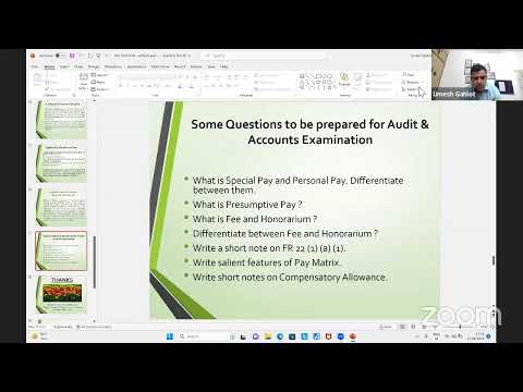 Session - 19 - CCS ( Revised Pay Rules ), 2016 & Fixation Pay