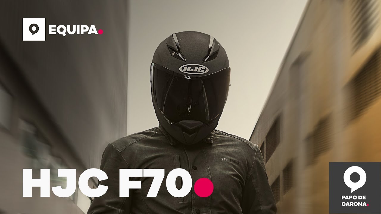 Watch Now HJC F70: LEVEZA E CONFORTO DA FIBRA DE VIDRO OU CARBONO HJC F70: LEVEZA E CONFORTO DA FIBRA DE VIDRO OU CARBONO