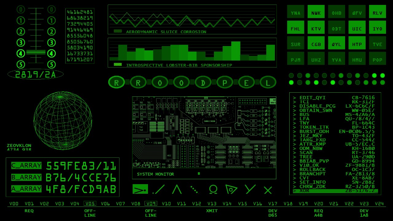 Andy Fielding - Retro SciFi Green (1 hour and 20 minutes)