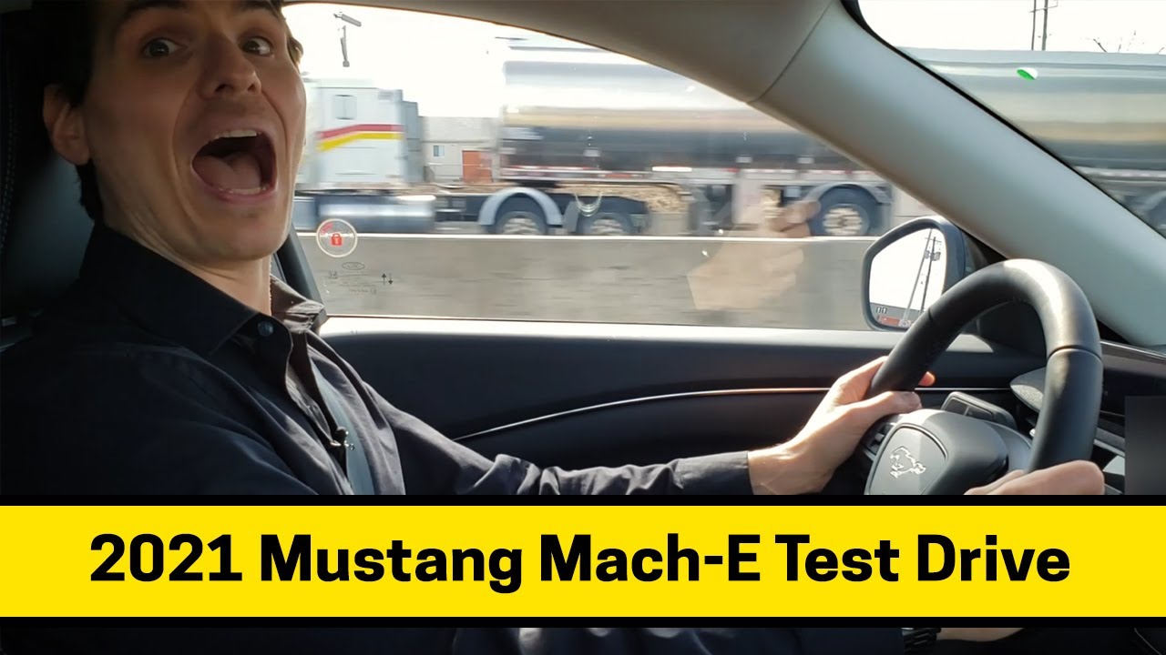 2021 Ford Mustang Mach E Test Drive | Does the electric live ...