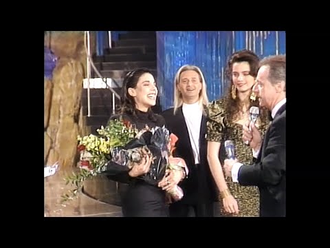 Amedeo Minghi e Mietta - Vattene amore (Sanremo 1990 finale) - in gara - live, stereo
