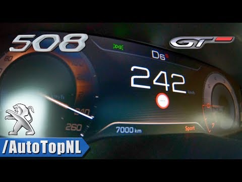 Peugeot 508 GT 2019 | 1.6 THP 225P ACCELERATION & TOP SPEED 0-242km/h by AutoTopNL