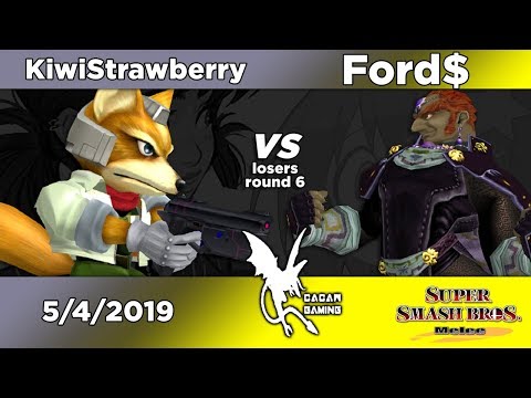 Smashnest v20 - KiwiStrawberry (Fox) vs Ford$ (Ganondorf)