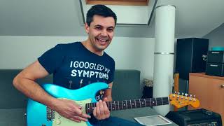 Video thumbnail for Paul Davids beginner guitar course student progress video part 1of 2 by Koen Delvaux
