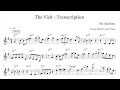 Pat Martino - The Visit Transcription