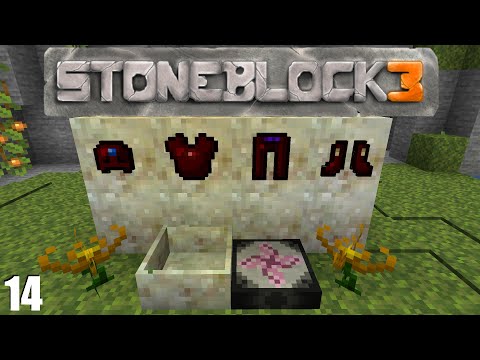 Minecraft: StoneBlock 3 Ep. 14 - Botania, Gem Armor, and FISH