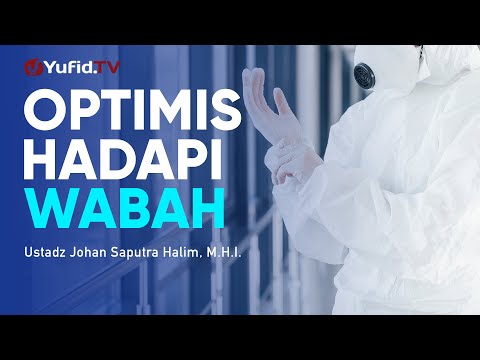 <p>Ceramah Singkat: Optimis dalam Menghadapi Wabah - Ustadz Johan Saputra Halim, M.H.I.</p>
<p>Sekarang kita berada di masa-masa sulit di mana Allah menguji kita dengan virus corona atau covid 19. Dalam menghadapi wabah atau virus corona Selain dengan melakukan ikhtiar, doa dan dzikir pagi petang kita juga hendaknya selalu optimis dan tidak berputus asa dari rahmat Allah apalagi jatuh dalam ketakutan yang berlebihan. </p>
<p>Dalam video ceramah singkat kali ini Ustadz Johan Saputra Halim hafizhahullah menjelaskan tentang nasihat untuk optimis dalam menghadapi wabah atau menghadapi virus corona. Yuk langsung saja simak penjelasan selengkapnya dalam video berikut.</p>
<p>#viruscorona #coronavirus #yufidtv<br />
*<br />
MASIH CARI ARTIKEL ISLAM DI GOOGLE?<br />
Yuk, cari di Yufid.com (Islamic Search Engine) saja. Insyaallah LEBIH menenangkan hati!<br />
*<br />
►► SUBSCRIBE di sini untuk belajar LEBIH tentang Islam: youtube.com/subscription_center?add_user=moslemchannel<br />
*<br />
YUK, FOLLOW SOSIAL MEDIA YUFID.TV LAINNYA UNTUK MENDAPATKAN UPDATE VIDEO TERBARU!<br />
Fabebook: facebook.com/Yufid.TV/<br />
Instagram: instagram.com/yufid.tv/<br />
Telegram: telegram.me/yufidtv<br />
Yufid.TV Official Website: yufid.tv<br />
*<br />
YUK, DUKUNG YUFID.TV!<br />
Yuk, dukung dengan belanja di Yufid Store: yufidstore.com<br />
*<br />
DONASI UNTUK VIDEO DAKWAH DAPAT DISALURKAN KE:</p>
<p>BNI SYARIAH<br />
0381.346.658<br />
a.n. YUFID NETWORK YAYASAN</p>
<p>BANK SYARIAH MANDIRI<br />
7086.882.242<br />
a.n. YAYASAN YUFID NETWORK</p>
<p>Paypal: finance@yufid.org</p>
<p>NB:<br />
Rekening di atas adalah rekening khusus donasi Yufid Network, jadi Anda tidak perlu konfirmasi setelah mengirimkan donasi. Cukup tuliskan keterangan donasi pada saat Anda transfer.</p>
<p>Link catatan penerimaan donasi Yufid Network selama ini dapat Anda lihat di: goo.gl/y7o7Se</p>
<p>Ceramah Singkat: Optimis dalam Menghadapi Wabah - Ustadz Johan Saputra Halim, M.H.I.</p>
<p>Sekarang kita berada di masa-masa sulit di mana Allah menguji kita dengan virus corona atau covid 19. Dalam menghadapi wabah atau virus corona Selain dengan melakukan ikhtiar, doa dan dzikir pagi petang kita juga hendaknya selalu optimis dan tidak berputus asa dari rahmat Allah apalagi jatuh dalam ketakutan yang berlebihan. </p>
<p>Dalam video ceramah singkat kali ini Ustadz Johan Saputra Halim hafizhahullah menjelaskan tentang nasihat untuk optimis dalam menghadapi wabah atau menghadapi virus corona. Yuk langsung saja simak penjelasan selengkapnya dalam video berikut.</p>
<p>#viruscorona #coronavirus #yufidtv<br />
*<br />
MASIH CARI ARTIKEL ISLAM DI GOOGLE?<br />
Yuk, cari di Yufid.com (Islamic Search Engine) saja. Insyaallah LEBIH menenangkan hati!<br />
*<br />
►► SUBSCRIBE di sini untuk belajar LEBIH tentang Islam: youtube.com/subscription_center?add_user=moslemchannel<br />
*<br />
YUK, FOLLOW SOSIAL MEDIA YUFID.TV LAINNYA UNTUK MENDAPATKAN UPDATE VIDEO TERBARU!<br />
Fabebook: facebook.com/Yufid.TV/<br />
Instagram: instagram.com/yufid.tv/<br />
Telegram: telegram.me/yufidtv<br />
Yufid.TV Official Website: yufid.tv<br />
*<br />
YUK, DUKUNG YUFID.TV!<br />
Yuk, dukung dengan belanja di Yufid Store: yufidstore.com<br />
*<br />
DONASI UNTUK VIDEO DAKWAH DAPAT DISALURKAN KE:</p>
<p>BNI SYARIAH<br />
0381.346.658<br />
a.n. YUFID NETWORK YAYASAN</p>
<p>BANK SYARIAH MANDIRI<br />
7086.882.242<br />
a.n. YAYASAN YUFID NETWORK</p>
<p>Paypal: finance@yufid.org</p>
<p>NB:<br />
Rekening di atas adalah rekening khusus donasi Yufid Network, jadi Anda tidak perlu konfirmasi setelah mengirimkan donasi. Cukup tuliskan keterangan donasi pada saat Anda transfer.</p>
<p>Link catatan penerimaan donasi Yufid Network selama ini dapat Anda lihat di: goo.gl/y7o7Se</p>