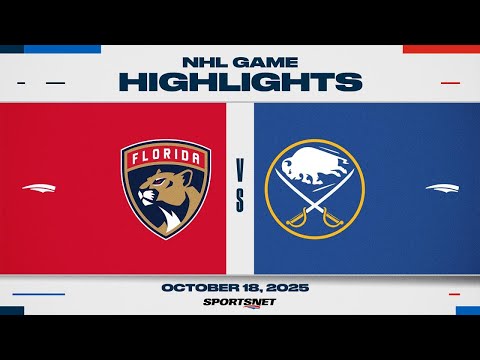 NHL Highlights | Panthers vs. Sabres - October 18, 2025