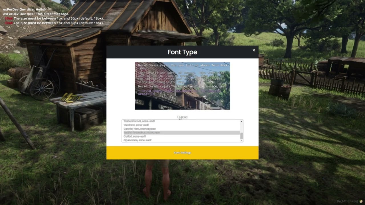 Chat HeavyRP Style. Preview of the new update.