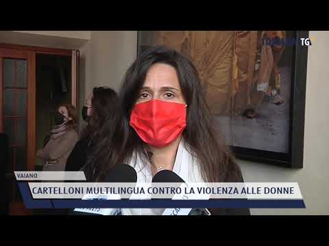 2021-10-22 VAIANO - CARTELLONI MULTILINGUA CONTRO LA VIOLENZA ALLE DONNE