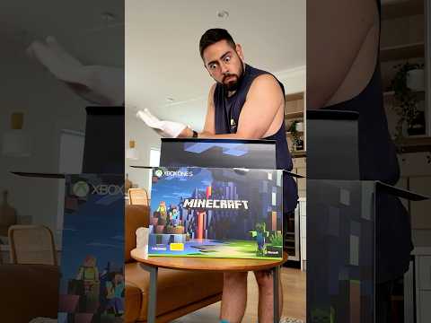 Unboxing Limited Edition Minecraft Xbox #minecraft #minecraftmovie