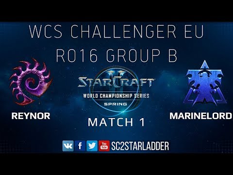 2019 WCS Spring Challenger EU - Ro16 Group B Match 1: Reynor (Z) vs MarineLorD (T)