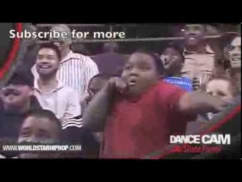 DANCE OFF - Usher vs. Kid at Detroit Pistons Game