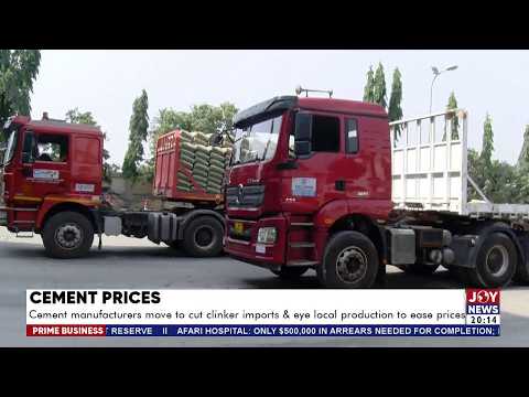 Cement manufacturers move to cut clinker imports & local production to ease prices | Prime Business