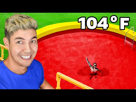 We Built A Giant Juice Pool Inside Our House
