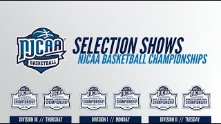 2020 NJCAA DIII Men's Basketball Championship Selection Show
