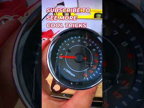 Wiring a Universal Tach on a Motorcycle #pitbike #performance #wiring #dirtbikeparts #dirtbike #diy