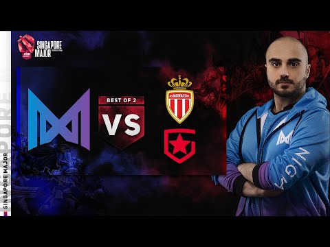 Nigma vs AS.Monaco Gambit Game 2 (BO2) | One Esports Singapore Major Wildcard