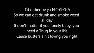 2pac &amp; Snoop Dogg - i rather be your N.I.G.G.A  (smoke weed allday) Lyrics