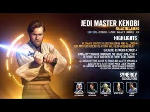 Full Guide for Jedi Master Kenobi