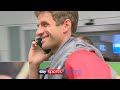 Thomas Muller hilariously uses his passport as a phone to avoid reporters