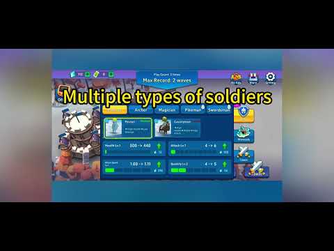 Mining castle:tower defense
