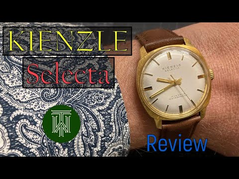 Vintage 1950s Kienzle Selecta 17-Jewel Gold Plated Watch - Review