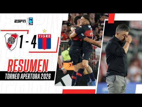 Video: TIGRE BAILÓ Y GOLEÓ A RIVER