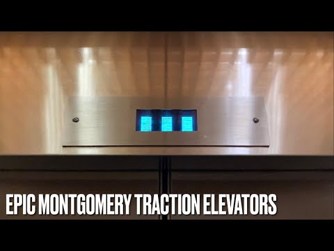 *EPIC* Montgomery Traction elevators @ Palm Beach International Airport - West Palm Beach, FL