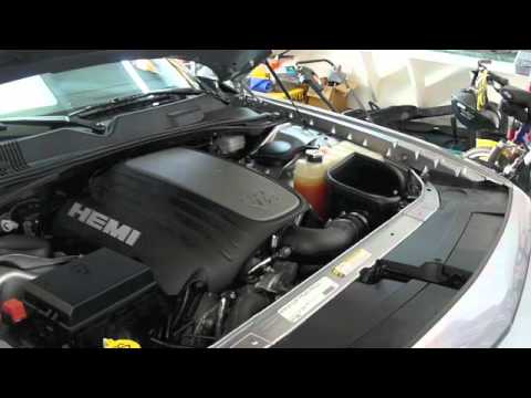 2011 Dodge Challenger R/T. Stock Filter vs. Cold Air Intake
