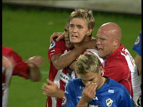 2004-09-14 Halmstads BK - Malmö FF 2-2 Allsvenskan (Bra kvl)