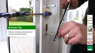 greenteQ Q-Smart Electronic Smart Door Handle Installation Guide DP WH 101120
