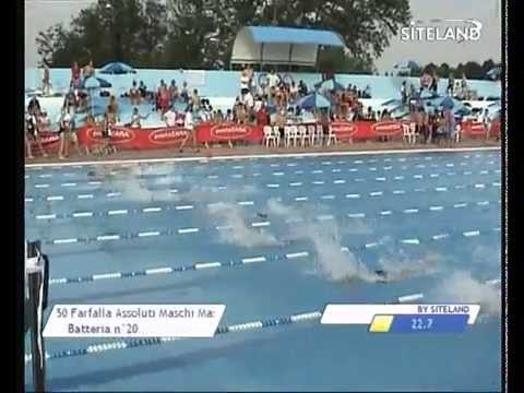 Serie 20 dei 50 Farfalla  Assoluti Maschi Master - 12 MEMORIAL ANDREA BETTIOL