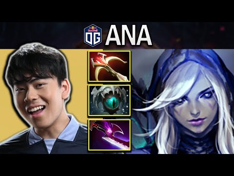 OG.ANA SMURF DROW RANGER WITH AWESOME DAMAGE - DOTA 2 GAMEPLAY