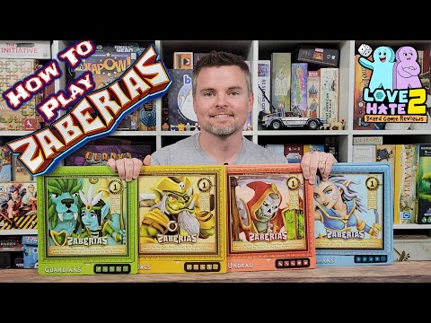 How To Play Zaberias 3rd Edition! Love 2 Hate #BoardGames Reviews